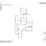 Grandeur Park floor plan 2b+s