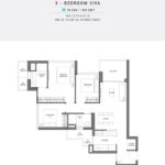 Seaside Residences Floor Plan 3 Bedroom Viva