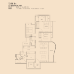 the meyerise 3 Bedroom Type B4