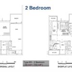 Alps Residences Floor Plan 2 Bedroom