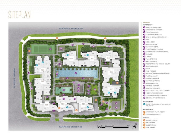 Alps Residences Site Plan