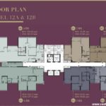 D1 Mension Floor Plans - Level 12A and 12B