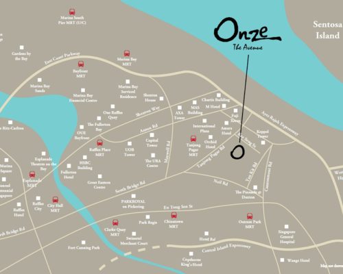 Onze @ Tanjong Pagar Location Map