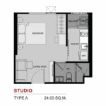 Life asoke rama 9 floor plan studio