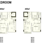 70 @ Truro Floor Plan 2 bdrm