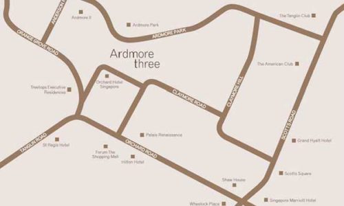 Ardmore 3 Location Map