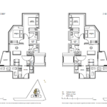 One Draycott 2 bedroom floor-plan-732sqft One Draycott 2 bedroom floor-plan-732sqft