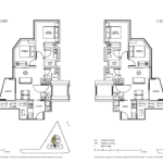 One Draycott 2 bedroom floor-plan-732sqft
