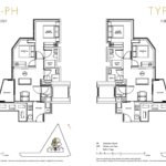 One Draycott 2 bedroom penthouse-floor-plan-1238sqft One Draycott 2 bedroom penthouse-floor-plan-1238sqft