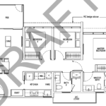 Tapestry tampines CDL 3 bedroom floor plan