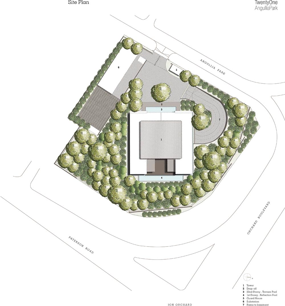 Twentyone Angullia Park Siteplan