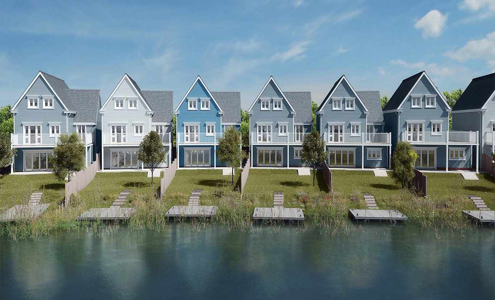 Green Park Village lakeside-house