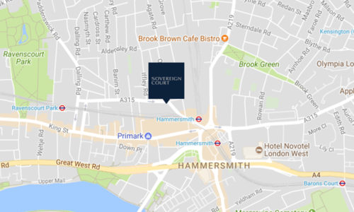 Sovereign Court location Sovereign Court location