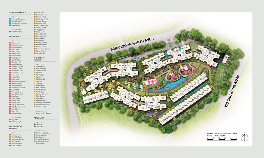 Affinity At Serangoon Site Map