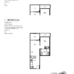 Daintree Residence Floor Plan 1 bedroom