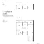 Daintree Residence Floor Plan 2 bedrooms B4