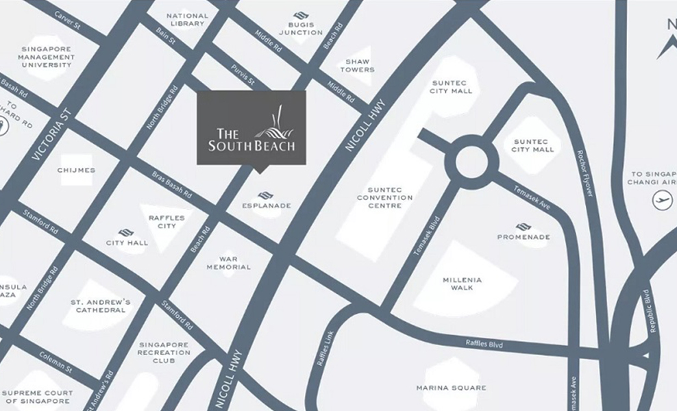 South Beach Residences Location