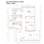 Mont Botanik Residence floor plan