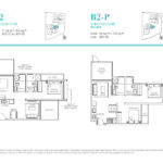 Casa Al Mare 2 Bedroom Floor-Plan-Type-B2