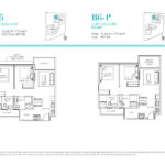 Casa Al Mare 2 Bedroom Floor-Plan-Type-B6