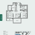 TRE VER floor plan 2 br B4