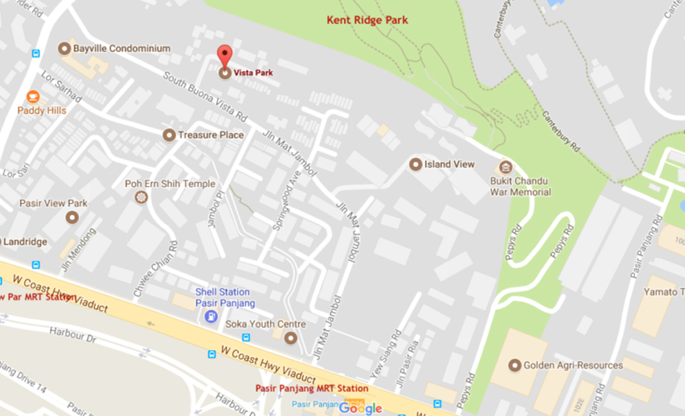 Kent Ridge Hill Residences location