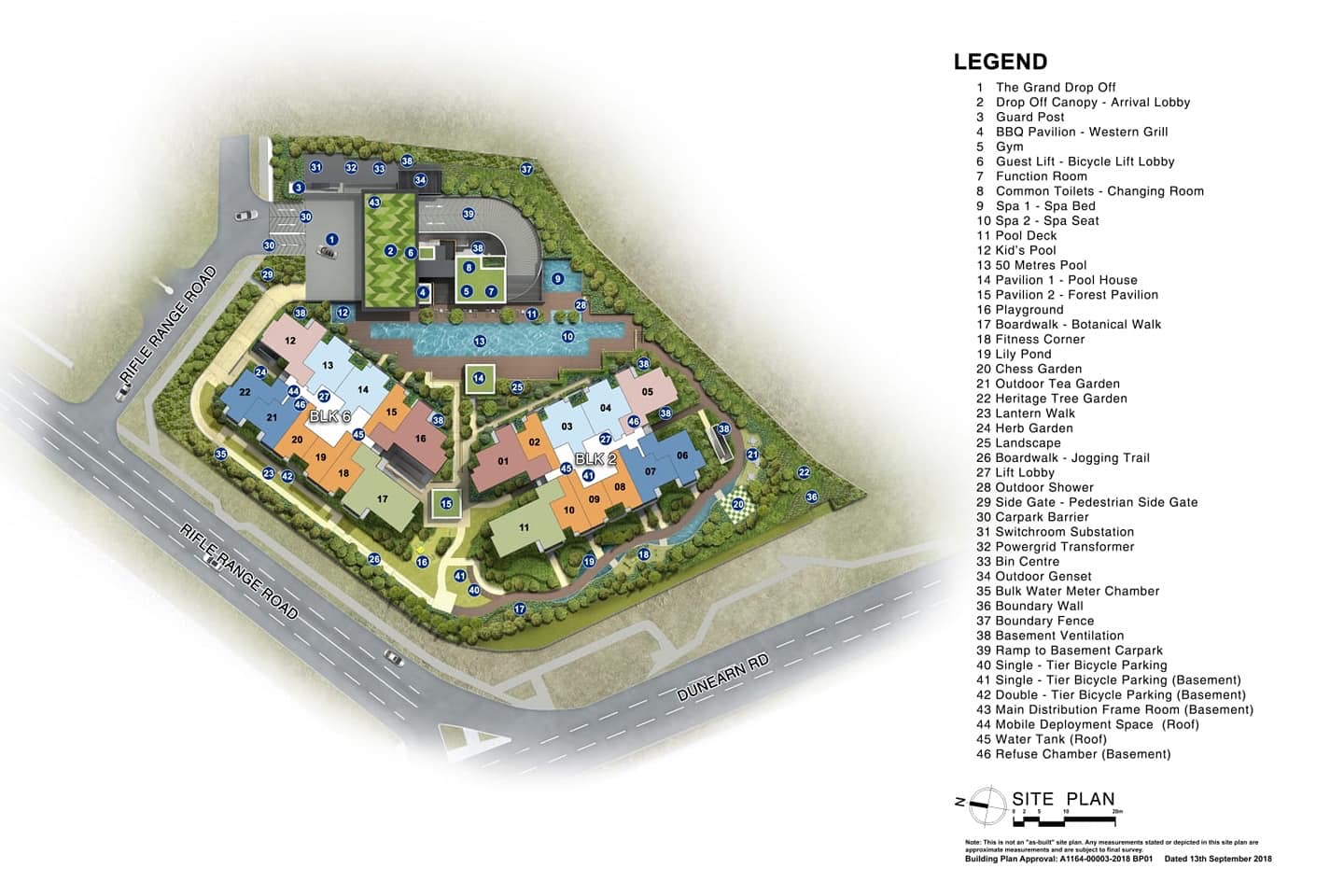 Mayfair Modern Site plan