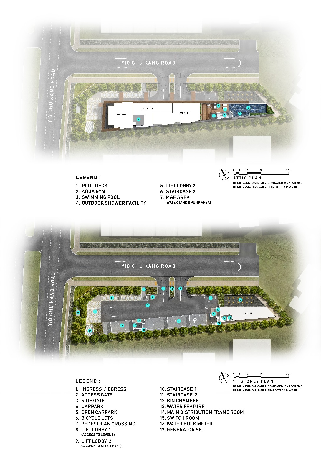 parkwood residences site map