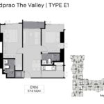 Life Ladphrao Valley Floor Plan E1