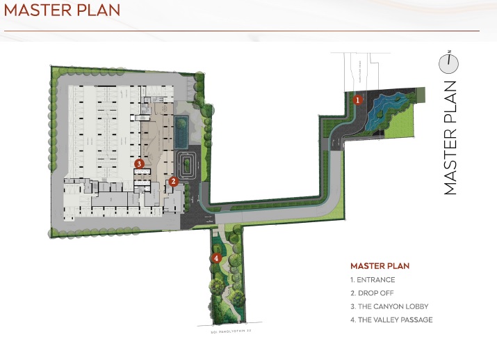 Life Ladphrao Valley site map
