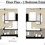 rise phahon inthamara bangkok-condo-floor-plan-1bedroom-extra2