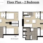 rise phahon inthamara bangkok-condo-floor-plan-2bedroom