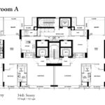 RCR Floor Plan for 4A Bedroom