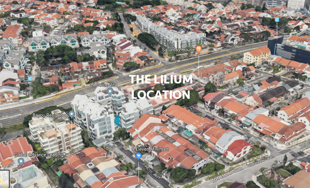 The Lilium Condo Location
