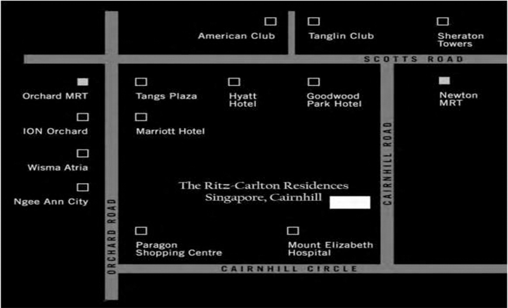 The Ritz Carlton Residences-location