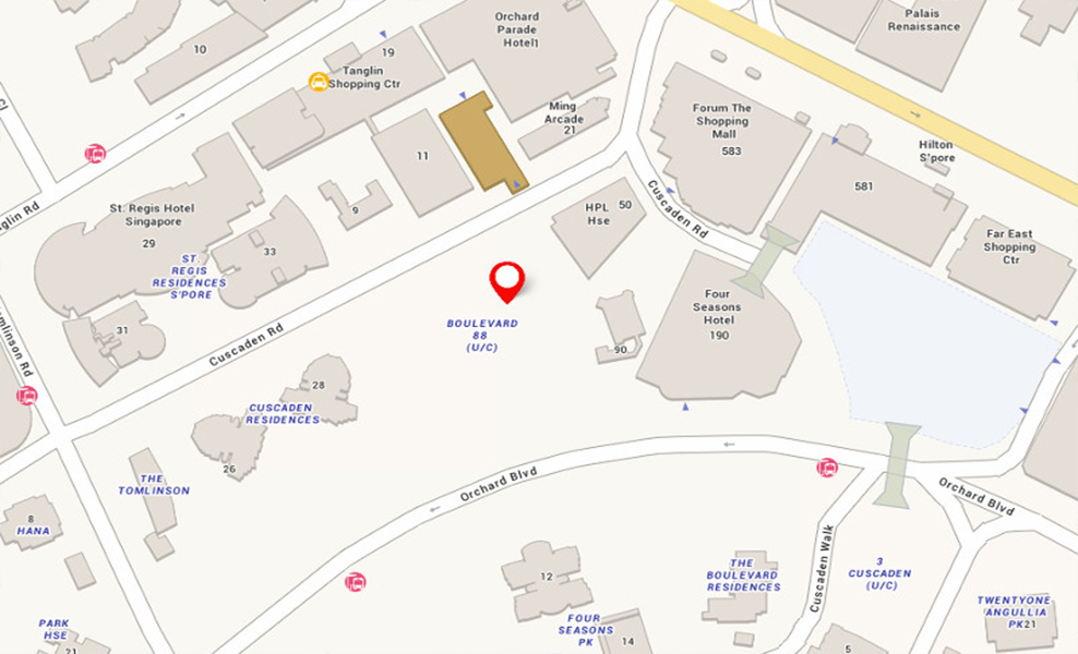 Boulevard 88 Location