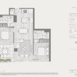 Sky Garden floor plan 2br