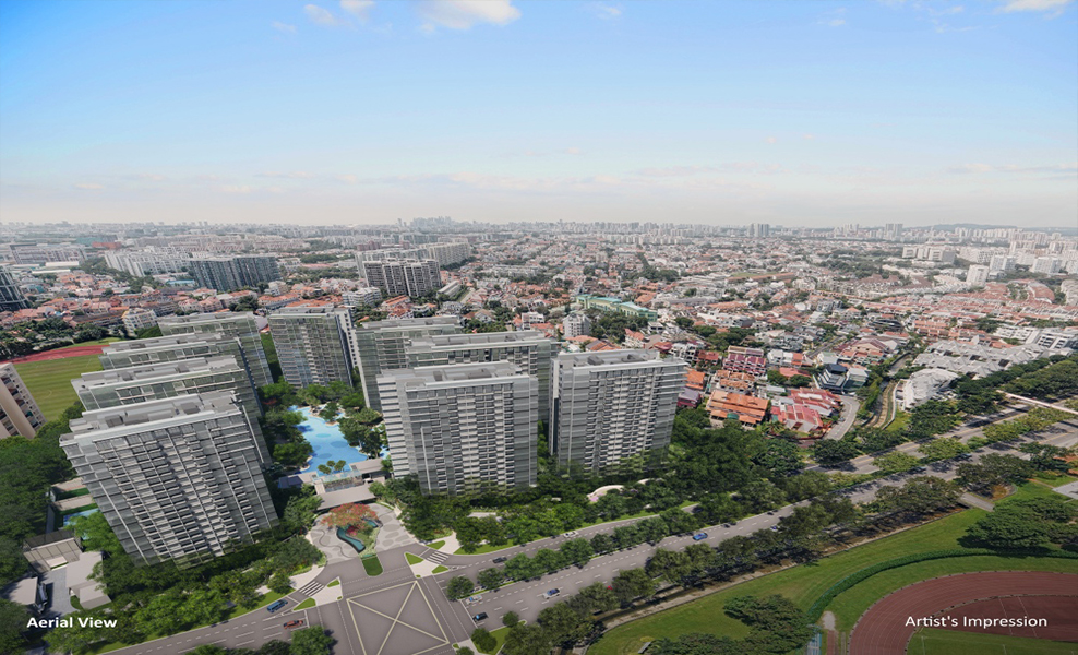 The Florence Residences Ariel-View