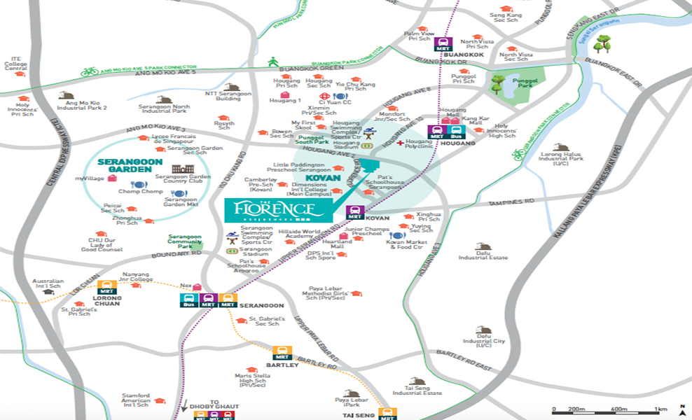 The Florence Residences location-map