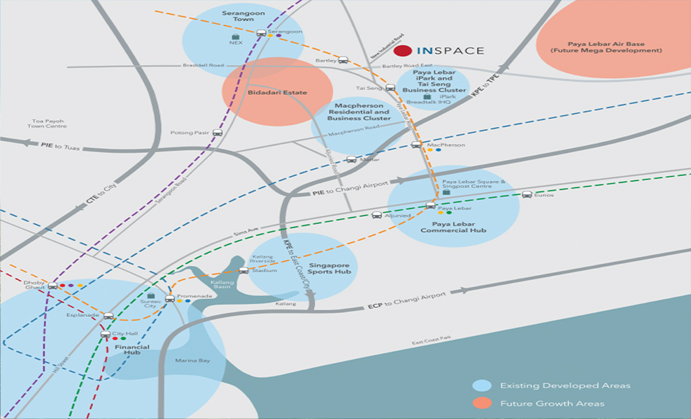 INSPACE Location Map