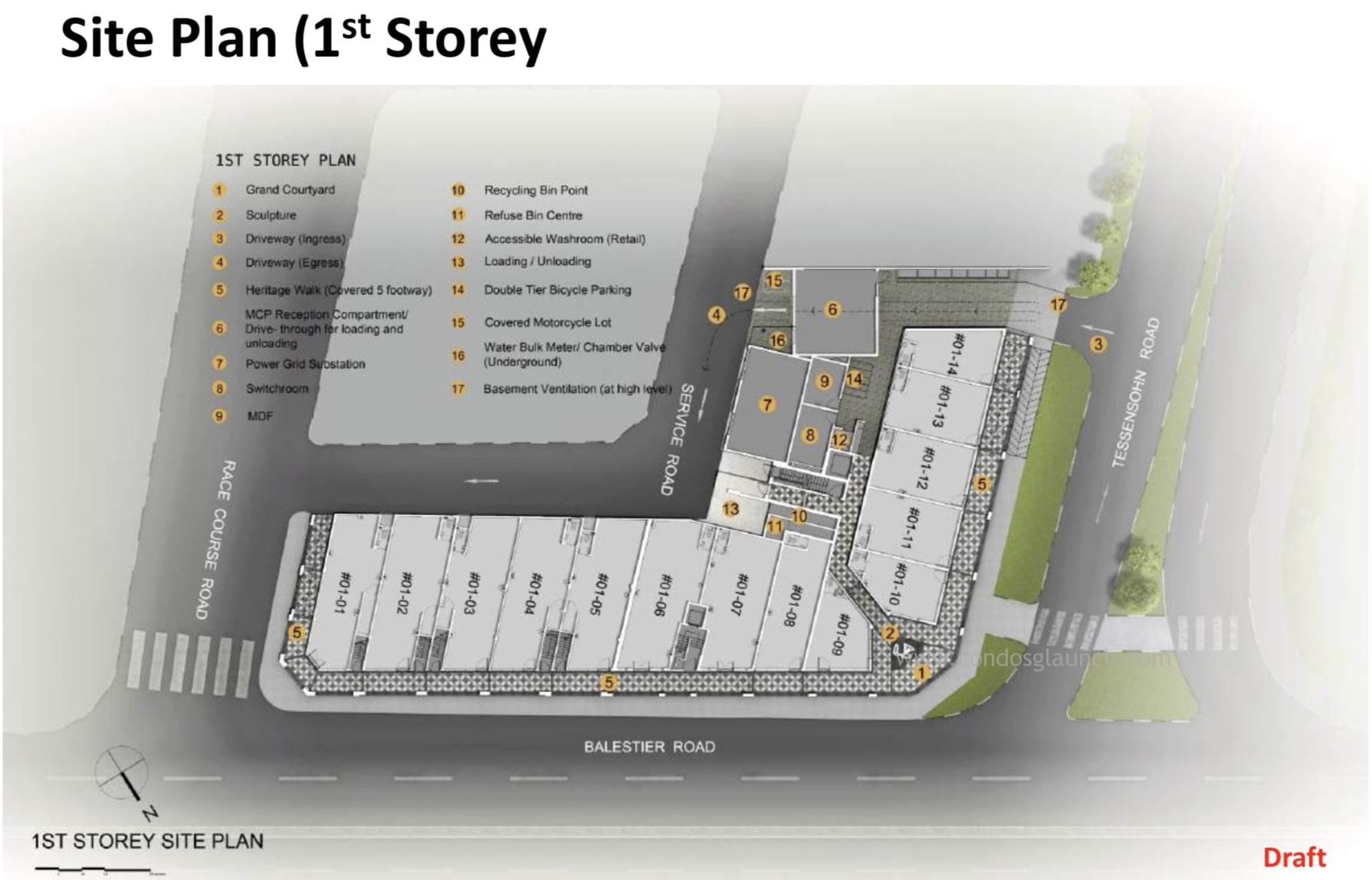 1953 Tessensohn Site Plan