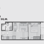 A Space Me Sukhumvit 77 floor plan 1 br B