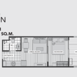 A Space Me Sukhumvit 77 floor plan 1 br G