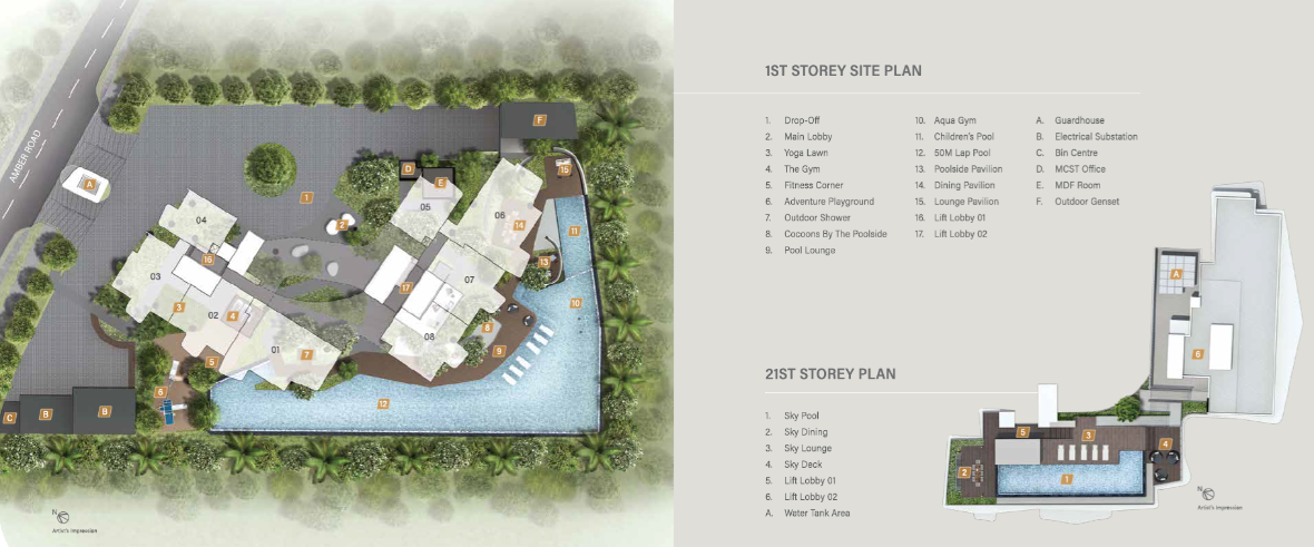 Coastline Residences site plan