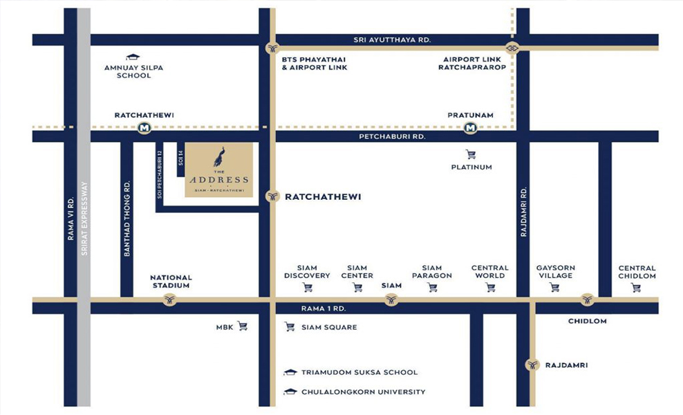 The-Address-Siam-Rachathewi-Location-Map The-Address-Siam-Rachathewi-Location-Map