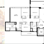 Leedon Green floorplan 4 bedroom