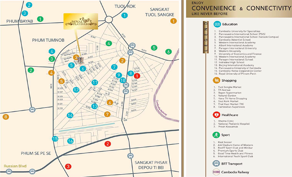 Royal-Platinum-location-map