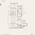 The-Avenir-condo-Floor-Plan-3-bedroom-private-lift-type-3Lb-singapore