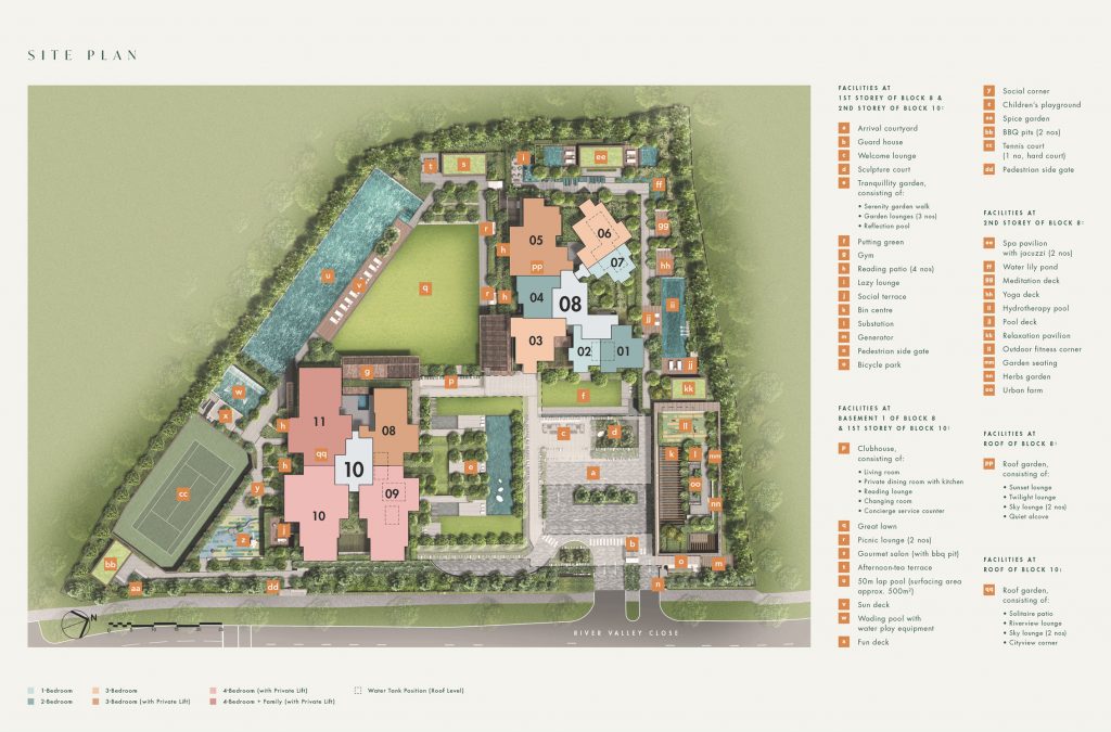 The-Avenir-condo-Site-Plan