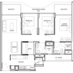 Peak-Residence-Official-3BedS-Floor-Plan-Type-C2-1088Sqft-Singapore